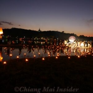Loy Krathong in Chiang Mai