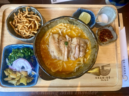 khao soi in Chiang mai